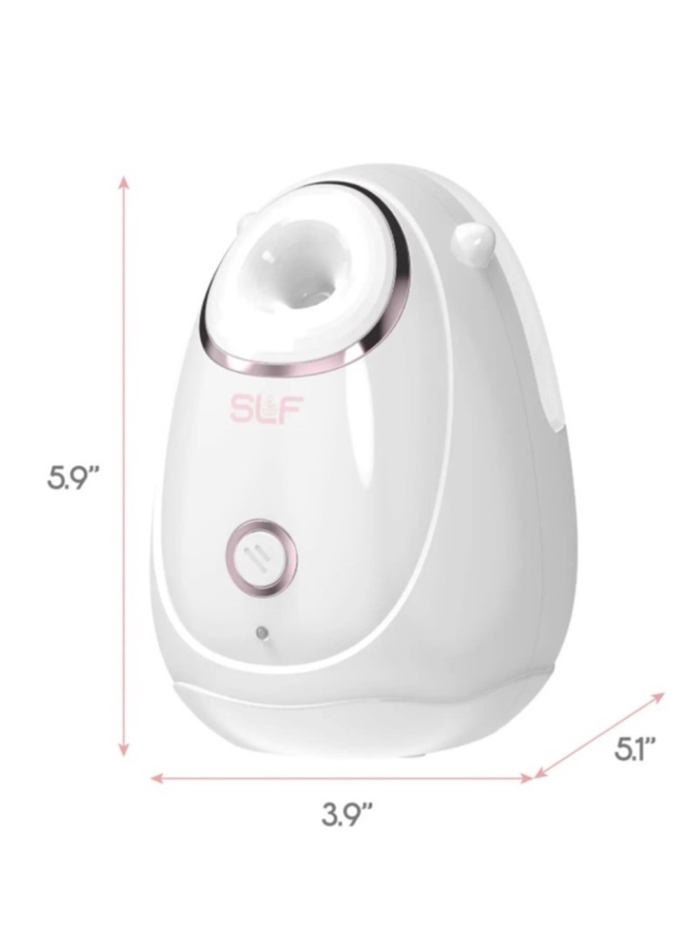 Tzumi SLF NANO MIST FACIAL STEAMER - White